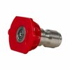 Forney High Pressure Nozzle, Red, 0 Degree, 3.0 Orifice 75162